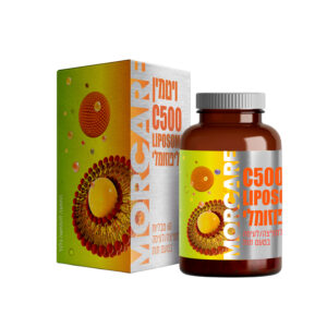 ויטמין סי 500 ליפוזומלי - 60 טבליות - VITAMIN C 500 LIPOSOMAL